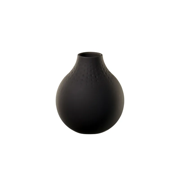 Villeroy & Boch Collier Black Small Pearl Vase