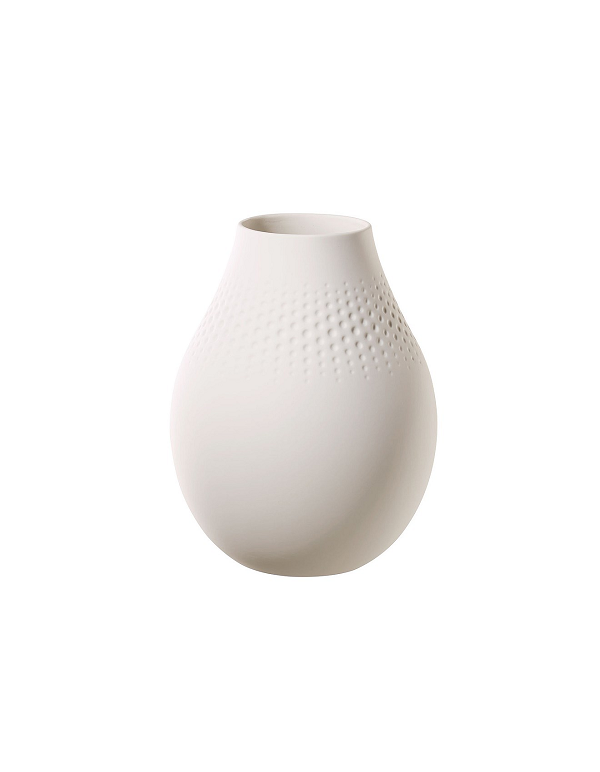 Villeroy &amp; Boch Tall White Collier Vase