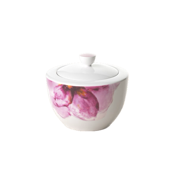 Villeroy &amp; Boch Rose Garden Covered Sugar