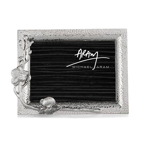 Michael Aram White Orchid 5x7 Photo Frame