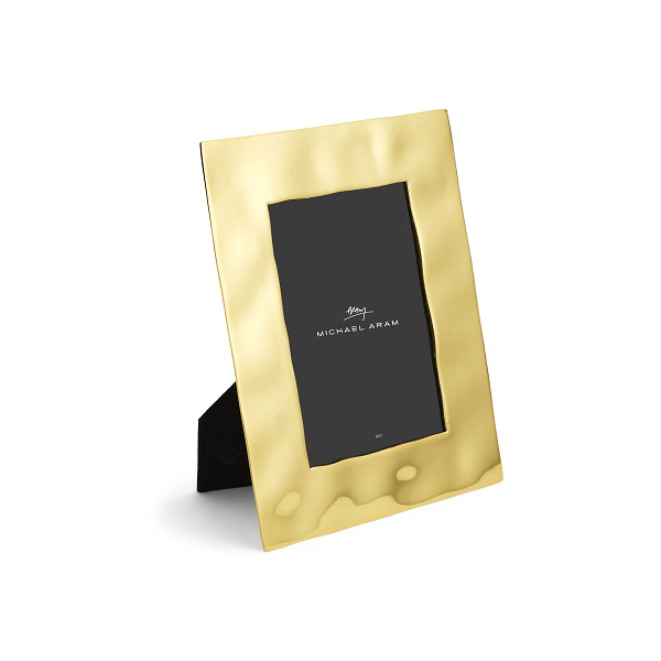 Michael Aram Reflective 5x7 Gold Photo Frame