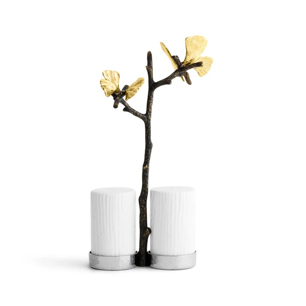 Michael Aram Butterfly Ginkgo Salt &amp; Pepper Shaker