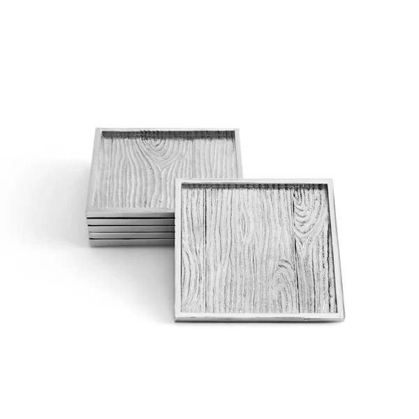 Michael Aram Ivy & Oak Coaster Set