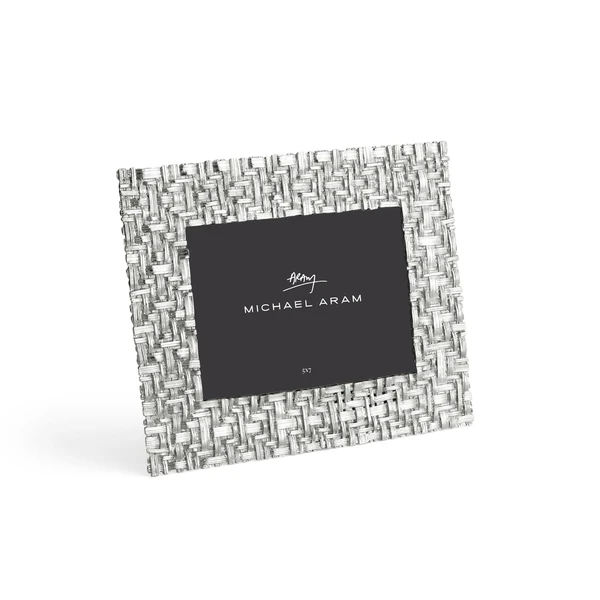 Michael Aram Palm 5x7 Nickel Photo Frame
