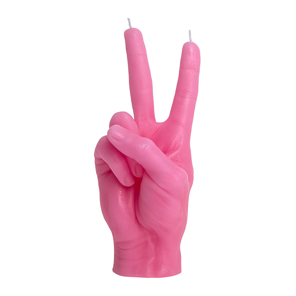 Pink Victory Candle