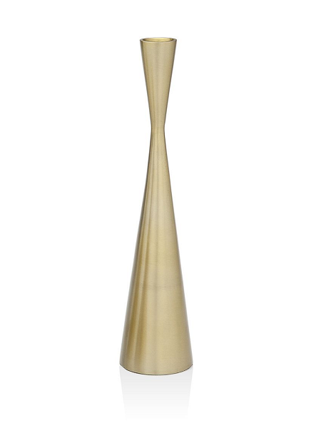 Hourglass Gold Candlestick