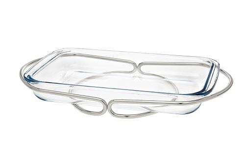 Nickelplate Rectangular Baker