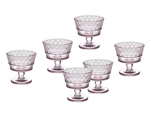 Classic Pink Tasters Set of 8