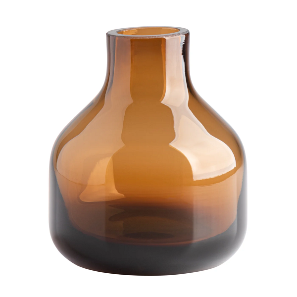 Medium Brown Beau Mini Vase