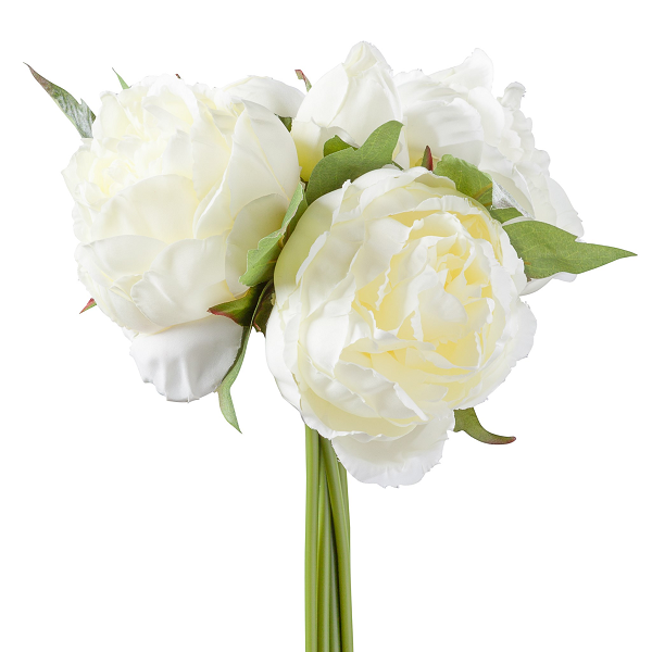 Blushing Peony Bouquet - Creme
