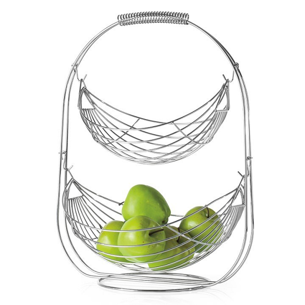 2-Tier Wired Fruit Bowl