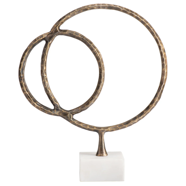 Hammered Rings Sculpture