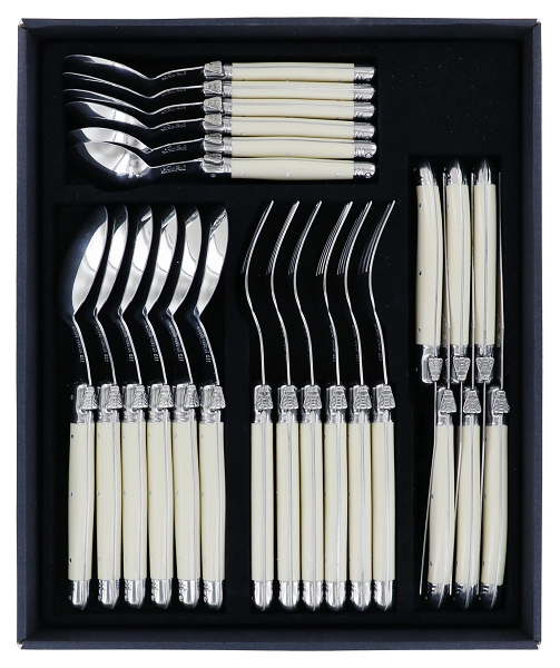 Laguiole by Andre Verdier 24 Piece Cutlery Set