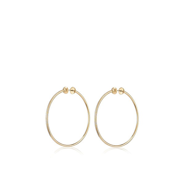 Jenny Bird Medium Gold Icon Hoops