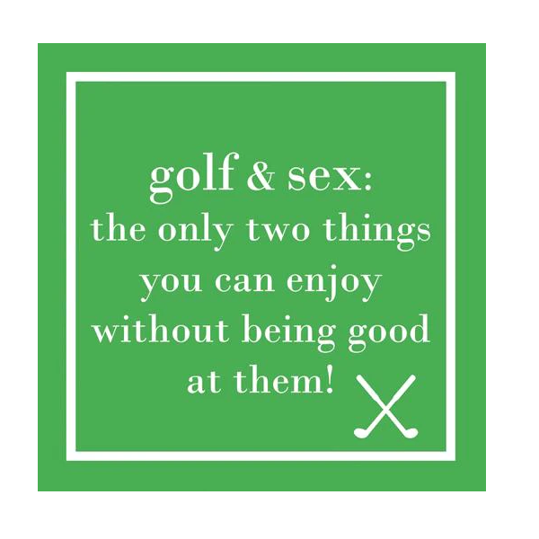 Golf Cocktail Napkins