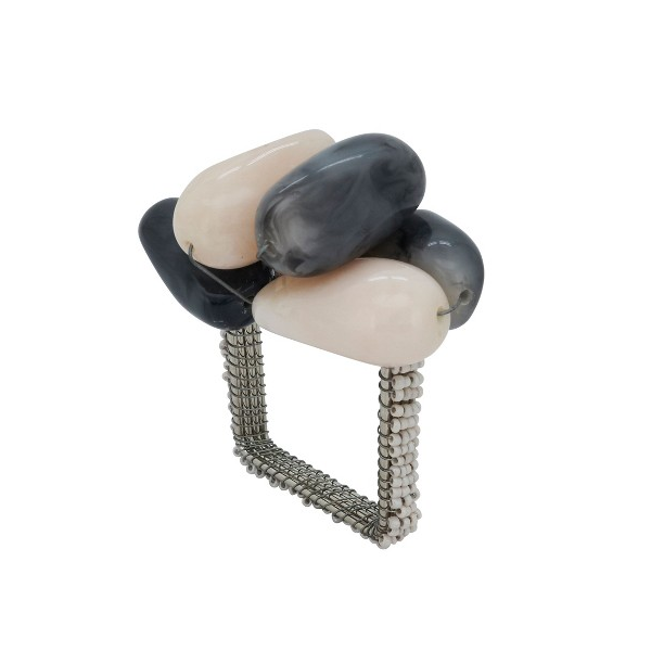 Stone Cluster Napkin Ring