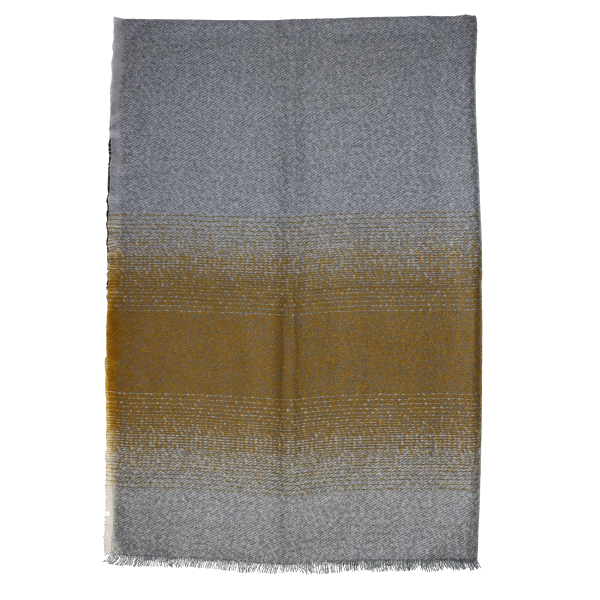 Cashmink Throw Boucle Grey Ombre