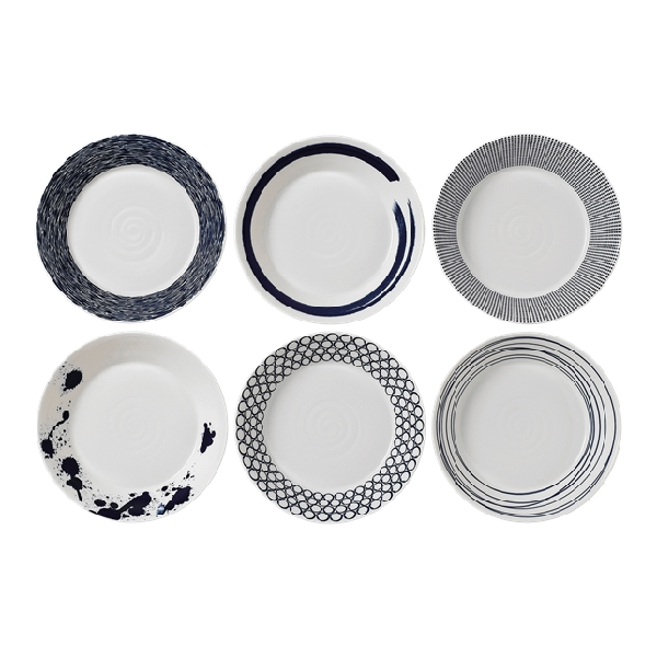 Royal Doulton Pacific Pasta Bowls Set of 6