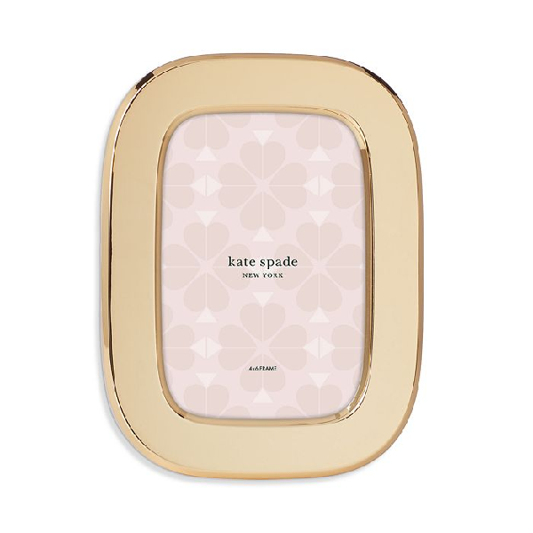 Kate Spade Gold Oval South Street 4x6 Frame