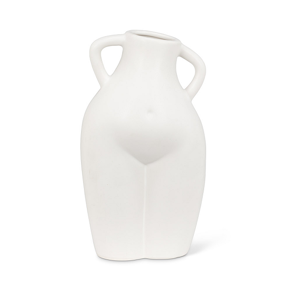 White Silhouette Vase