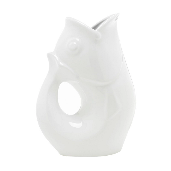 Medium Gurgle Pot White