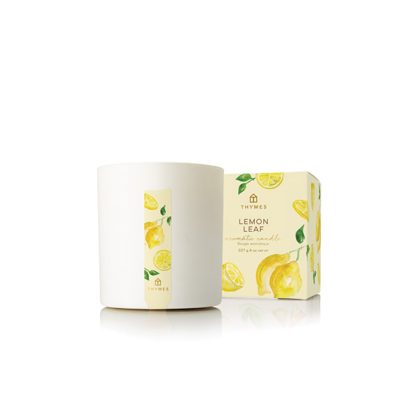 Thymes Lemon Leaf - Poured Candle