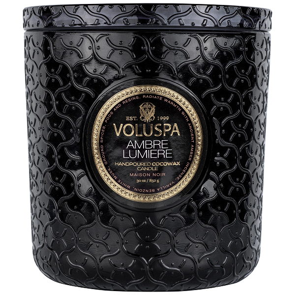 Voluspa Ambre Lumiere Luxe Candle