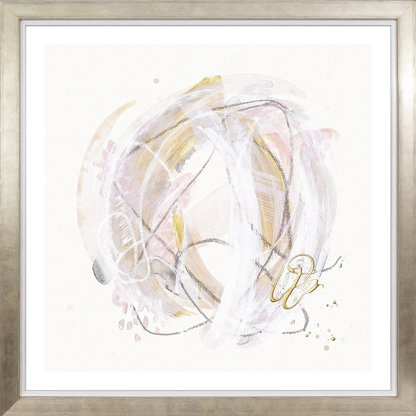 Wall Art Atomic Blush I