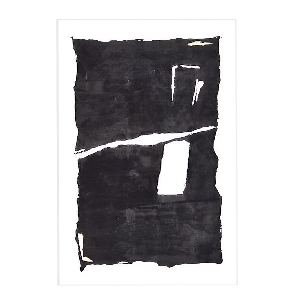 Small Abstract in Black I