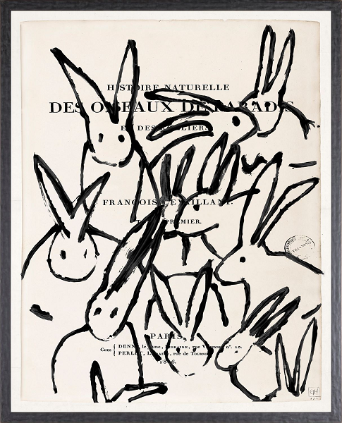 Large Black Parisienne Page XI