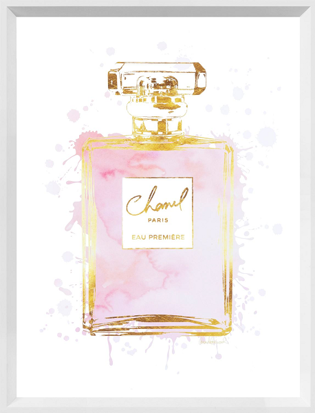 Perfume with Pink Splash II