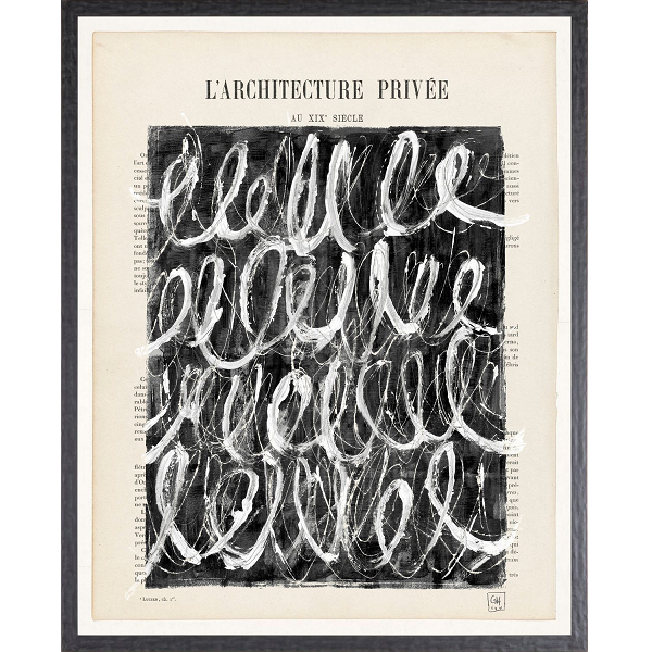 Small Neutral Parisienne Page IV