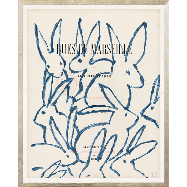 Large Indigo Parisienne Page XII