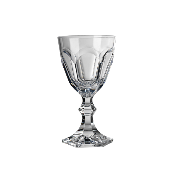 MarioLuca Giusti Acrylic Clear Wine Glasses Set of 6