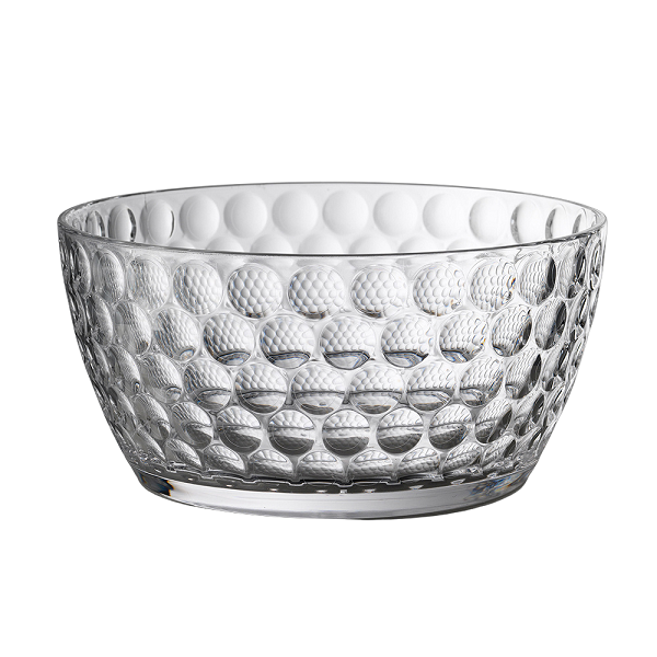 MarioLuca Giusti Lente Acrylic Clear Salad Bowl