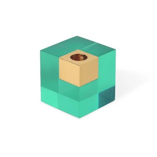 Jonathan Adler Small Monte Carlo Candle Holder - Green