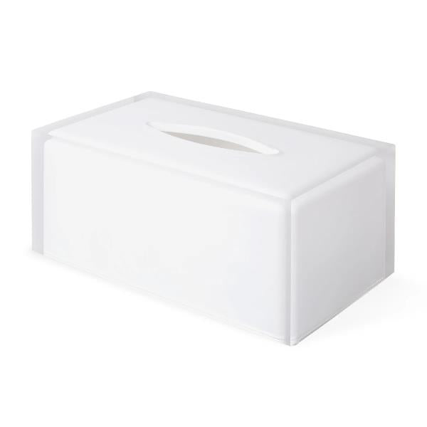 Jonathan Adler Hollywood Long Tissue Box - Clear