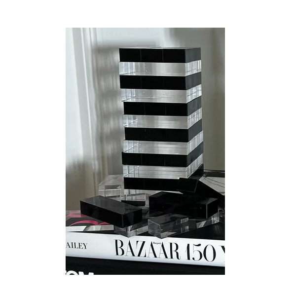 Something Neon Jenga - Black