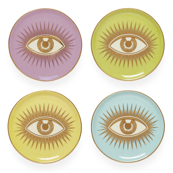 Jonathan Adler Le Wink Coasters Set of Four