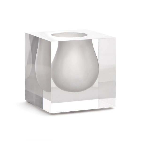 Jonathan Adler Small White Bel Air Vase