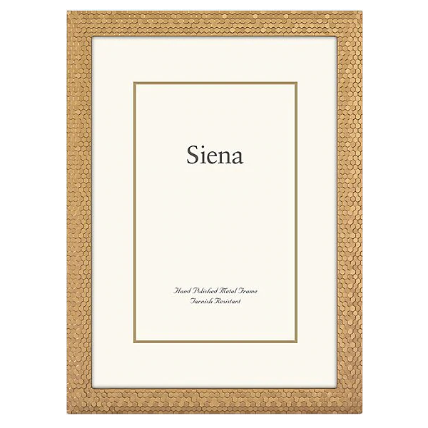 Siena Gold Metallic 5x7 Frame - Boutique Marie Dumas