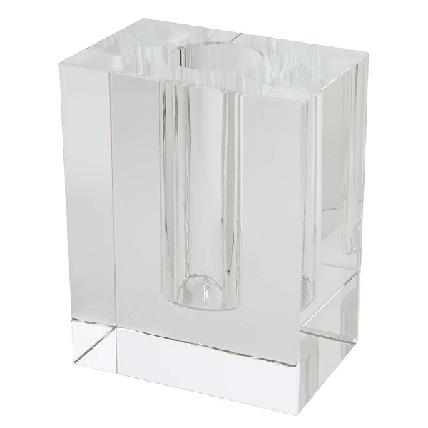 Crystal Square Vase