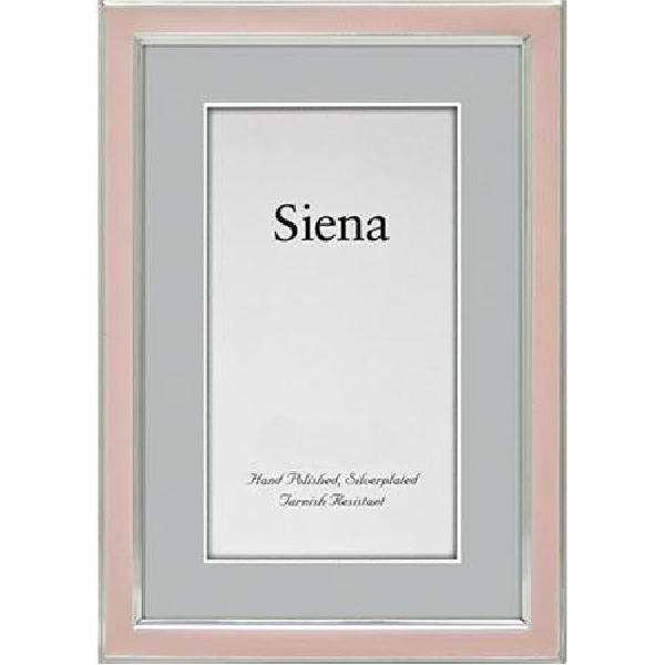 Siena Enamel Pink 4x6 Frame