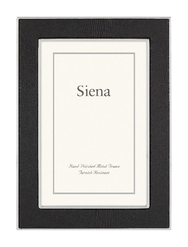 Siena Lizard Black 5x7 Frame