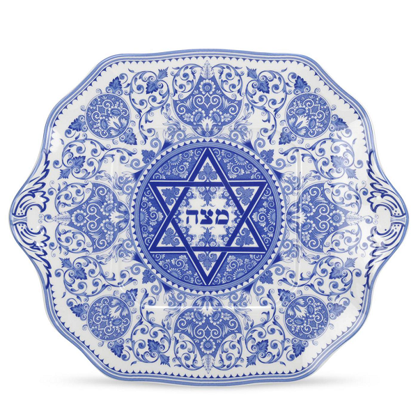 Spode Blue Italian Matzah Plate
