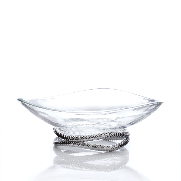 Nambe Braid Centerpiece Bowl