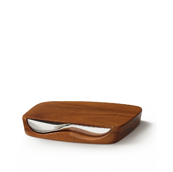 Nambe Blend Bar Board with Knife