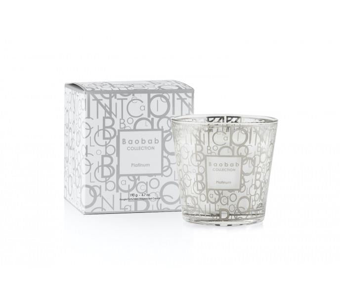 Baobab Collection Platinum Extra Small Candle