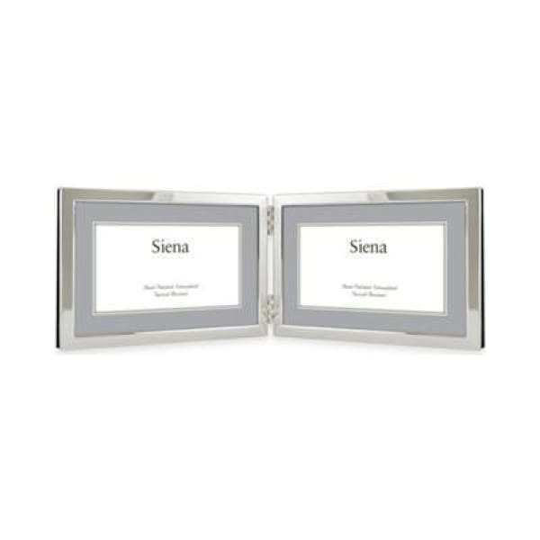 Siena Double Border Plain 4x6 Frame - Horizontal Double - Boutique Marie Dumas