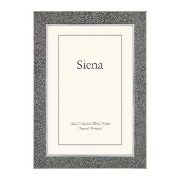 Siena Shagreen Gray 8x10 Frame - Boutique Marie Dumas